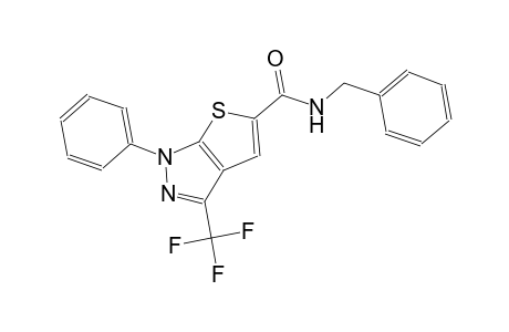 1H-thieno[2,3-c]pyrazole-5-carboxamide, 1-phenyl-N-(phenylmethyl)-3-(trifluoromethyl)-