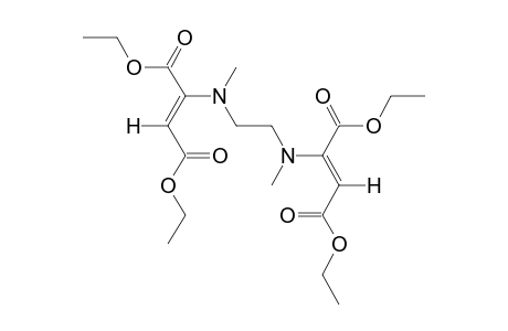 [ethylenebis(methylimino)]difumaric acid, tetraethyl ester