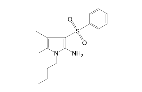 2-amino-1-butyl-4,5-dimethyl-3-(phenylsulfonyl)pyrrole