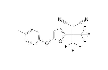 2-(2'-PARA-TOLYLOXYFUR-5'-YL)-2,2-BIS-(TRIFLUOROMETHYL)-ETHANE-1,1-DICARBONITRILE