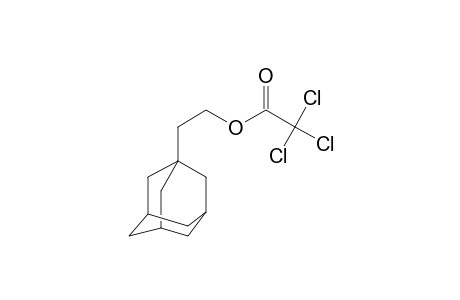 Trichloroacetic acid, 2-(1-adamantyl)ethyl ester