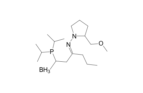 1-[{(2'-Boranatodiisopropyl)phosphanyl}-hept-4'-ylideneamino]-2-(methoxymethyl)pyrrolidine