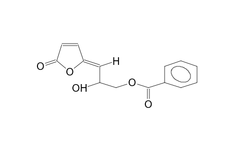 (4Z)-7-BENZOYLOXY-6-HYDROXY-2,4-HEPTADIEN-4-OLIDE