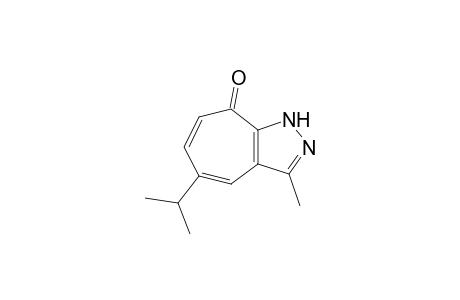 3-Methyl-5-isopropyl-1,8-dihydroxycycloheptapyrazol-8-one