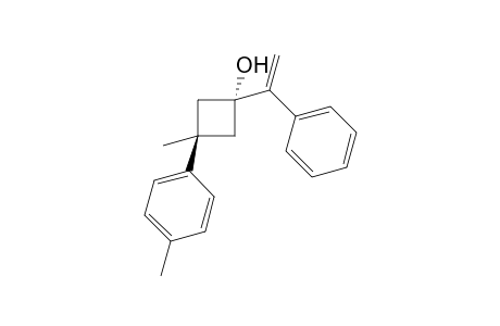 trans-3-methyl-1-(1-phenylvinyl)-3-(p-tolyl)cyclobutan-1-ol
