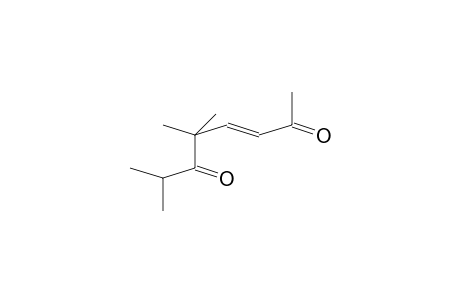 3-Octene-2,6-dione, 5,5,7-trimethyl-, (E)-