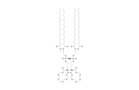 Bis(17-(L-.alpha,-dimyristoylphosphatidylethanoaminocarbonyloxy)-3,6,9,12,15-pentaoxaheptadecyl)disulfide