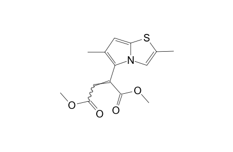 beta-carboxy-2,6-dimethylpyrrolo[2,1-b]thiazole-5-acrylic acid, dimethyl ester