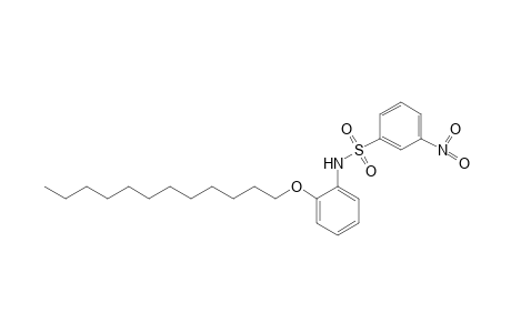 2'-(dodecyloxy)-3-nitrobenzenesulfonanilide