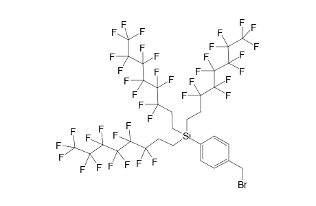 4-(Bromomethylphenyl)-tris[2'-(perfluorohexyl)ethyl]-silane