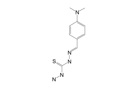 1-[p-(dimethylamino)benzylidene]-3-thiocarbohydrazide