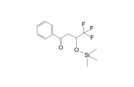 4,4,4-Trifluoro-3-trimethylsiloxy-1-phenylbutan-1-one