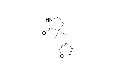 3-(furan-3-ylmethyl)-3-methylpyrrolidin-2-one