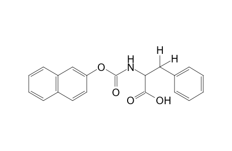 L-N-carboxy-3-phenylalanine, N-2-naphthyl ester