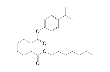 1,2-Cyclohexanedicarboxylic acid, heptyl 4-isopropylphenyl ester