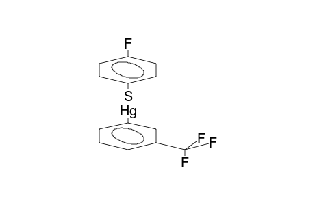 3-TRIFLUOROMETHYLPHENYLMERCURY 4-FLUOROTHIOPHENOLATE