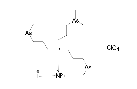 IODO{TRIS[3-(DIMETHYLARSINO)PROPYL]PHOSPHINE}NICKEL (II) PERCHLORATE