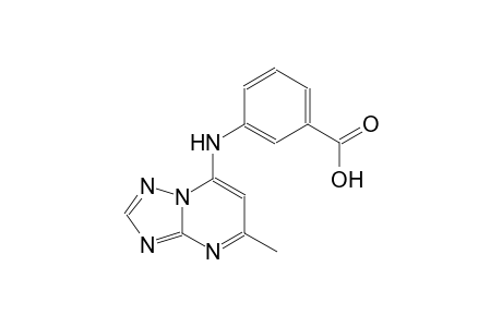 benzoic acid, 3-[(5-methyl[1,2,4]triazolo[1,5-a]pyrimidin-7-yl)amino]-