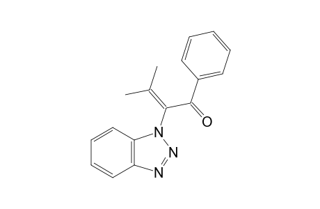 2-BENZOTRIAZOL-1-YL-3-METHYL-1-PHENYLBUT-2-EN-1-ONE