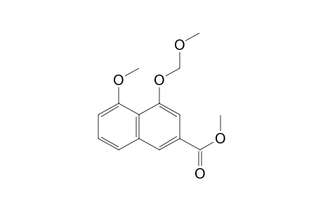 methyl 5-methoxy-4-(methoxymethoxy)naphthalene-2-carboxylate