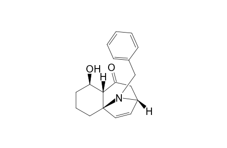 (1R*,4aR*,7R*,9aR*)-10-Benzyl-1-hydroxy-1,3,4,7,8,9a-hexahydro-4a,7-epiminobenzo[7]annulen-9(2H)-one