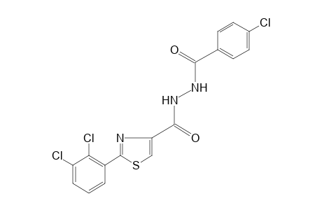 1-(p-chlorobenzyl)-2-{[2-(2,3-dichlorophenyl)-4-thiazolyl]carbonyl}hydrazine