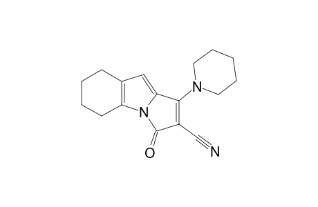 1-keto-3-piperidino-5,6,7,8-tetrahydropyrrol[1,2-a]indole-2-carbonitrile