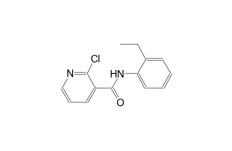 2-chloro-N-(2-ethylphenyl)nicotinamide