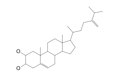 Ergosta-5, 24(28)-dien-2,3- cis-diol