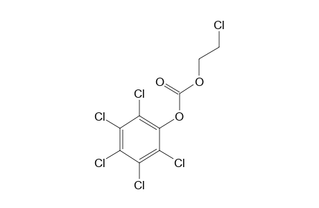carbonic acid, 2-chloroethyl pentachlorophenyl ester