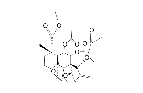 ENT-6alpha,7alpha,14alpha,15beta-TETRAHYDROXY-KAUR-16-EN-19-OIC ACID METHYL ESTER TETRAACETATE