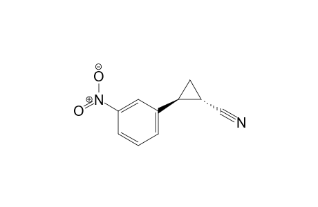 (1S,2S)-2-(3-nitrophenyl)cyclopropane-1-carbonitrile