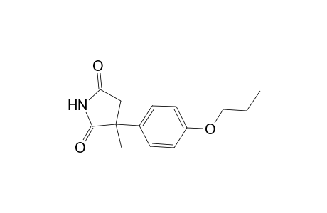 3-Methyl-3-(4-propoxyphenyl)-2,5-pyrrolidinedione