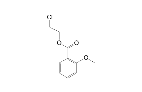 2-Methoxybenzoic acid, 2-chloroethyl ester