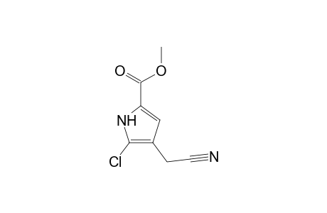 5-Chloro-4-cyanomethyl-1H-pyrrole-2-carboxylic acid, methyl ester