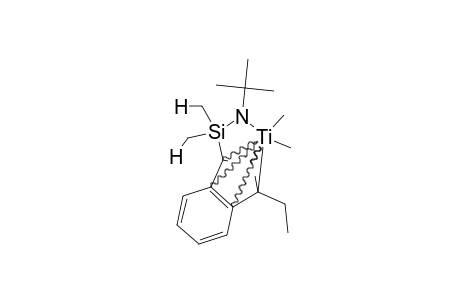 [1-ME2SI(3-ETHYLINDENYL)(TERT.-BUTYL)N]TIME2