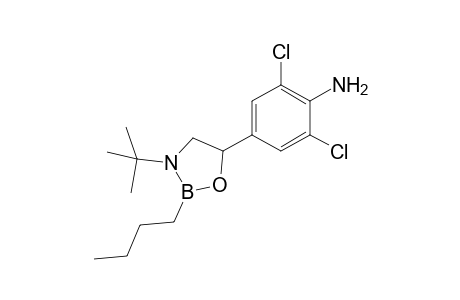 4-(2-butyl-3-tert-butyl-1,3,2-oxazaborolidin-5-yl)-2,6-bis(chloranyl)aniline