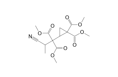 Dimethyl 2-[2-cyano-1,1-bis(methoxycarbonyl)propyl]-1,1-cyclopropanedicarboxylate