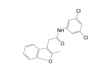 3',5'-dichloro-2-methyl-3-benzofuranacetanilide