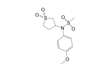 methanesulfonamide, N-(4-methoxyphenyl)-N-(tetrahydro-1,1-dioxido-3-thienyl)-