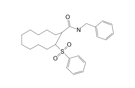 N-Benzyl-2-(phenylsulfonyl)cycloundecylcarboxamide isomer