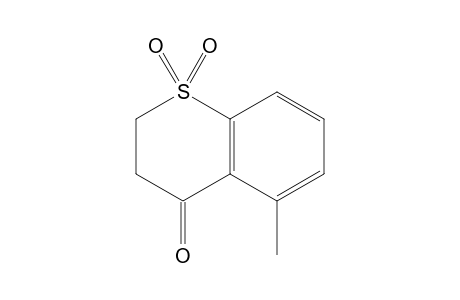 5-METHYL-THIOCHROMAN-4-ON-1,1-DIOXID