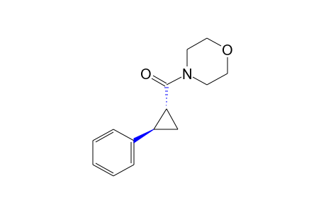 Trans-4-[(2-phenyl-1-cyclopropyl)carbonyl] morpholine