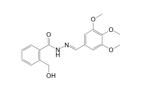 a-hydroxy-o-toluic acid, (3,4,5-trimethoxybenzylidene)hydrazide