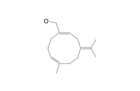 (Z,E)-7-Methyl-4-(1-methylethylidene)-1,7-cyclodecadienemethanol