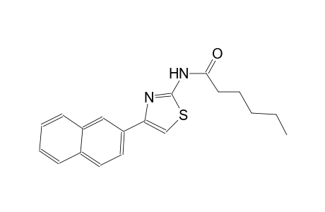 N-[4-(2-naphthyl)-1,3-thiazol-2-yl]hexanamide