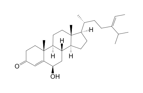 6.beta.-Hydroxy-24-ethylcholesta-4,24(28)-dien-3-one