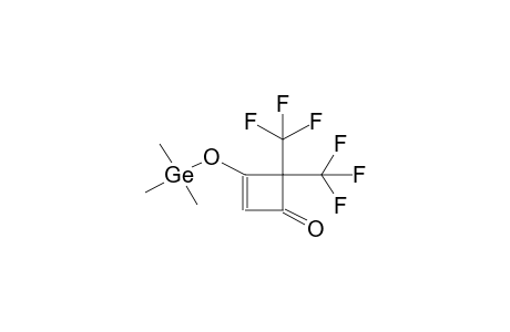 3-TRIMETHYLGERMOXY-4,4-BIS(TRIFLUOROMETHYL)CYCLOBUT-2-ENONE