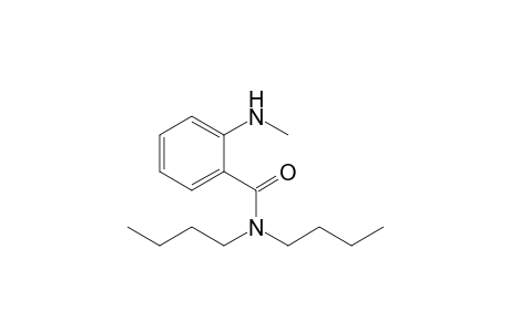 Benzamide, N,N-dibutyl-o-(methylamino)-