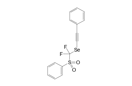 (2-{[(benzenesulfonyl)difluoromethyl]selanyl}ethynyl)benzene